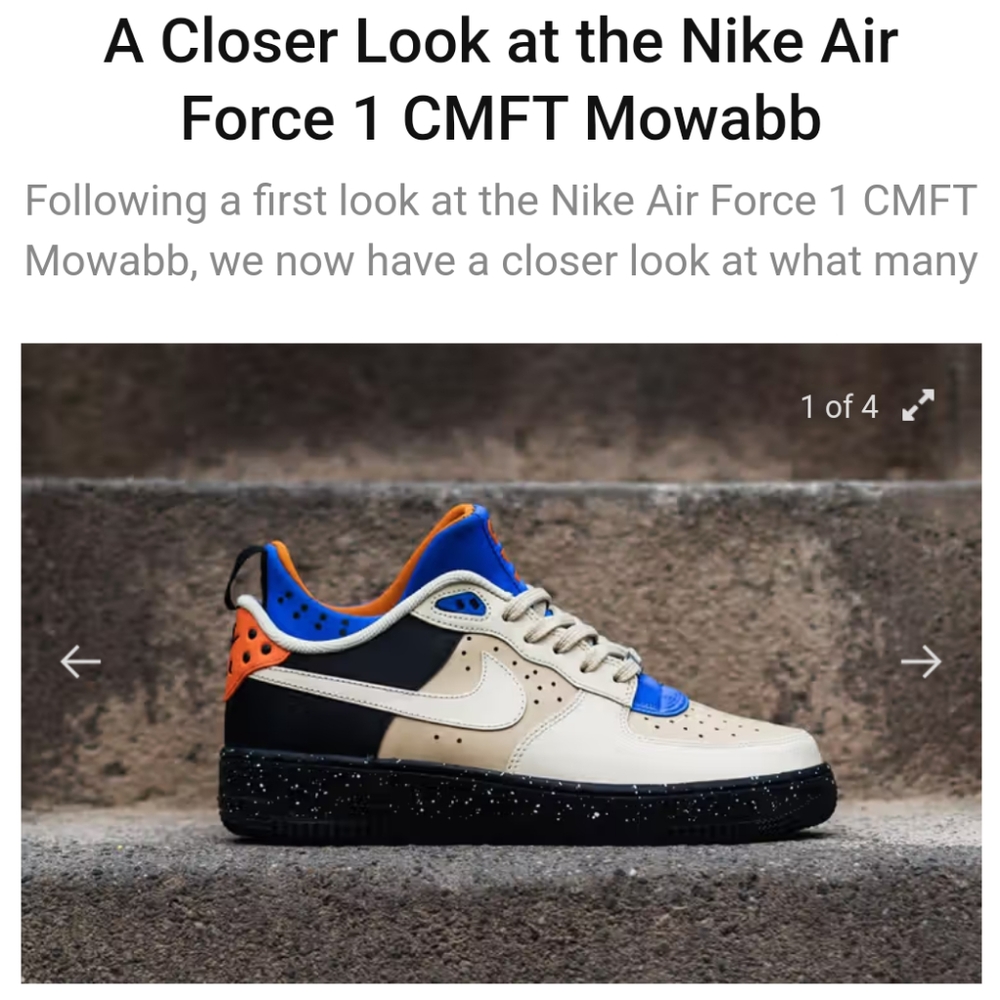 Nike air force one Huarache 2014 Release